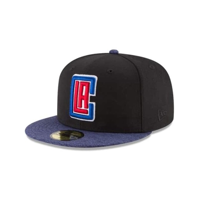 Los Angeles Clippers Gorra | New Era NBA Shadow Tech 59fifty Fitted Cap Mexico - Negros